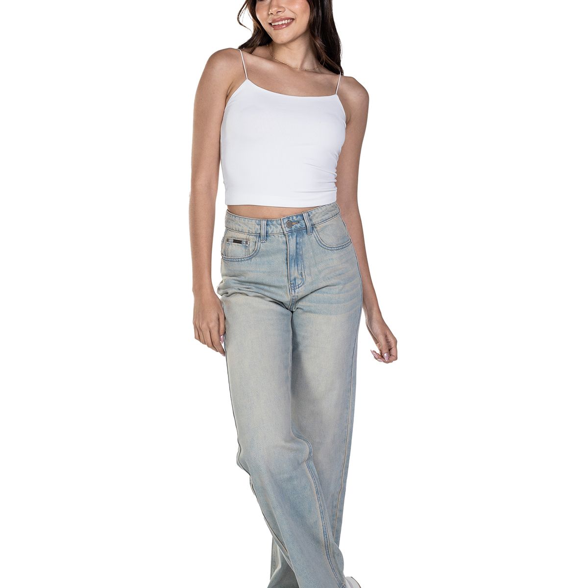 DREAMER - JEANS WIDE LEG PARA MUJER