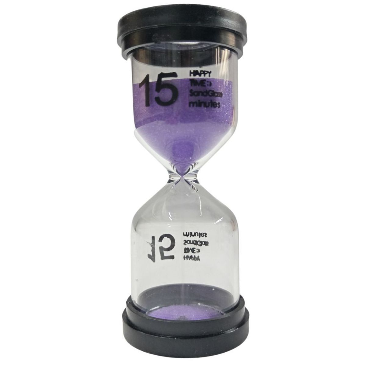 MAZUGI - Reloj De Arena Rosado 15 Minutos Decoración Temporizador