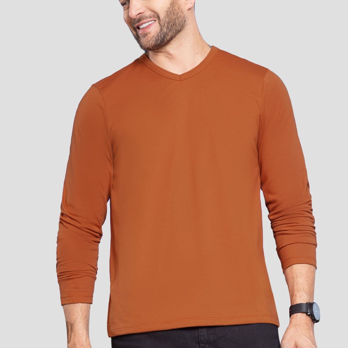 MARKETING PERSONAL - Camibuzo Hombre Ladrillo Mp 102564