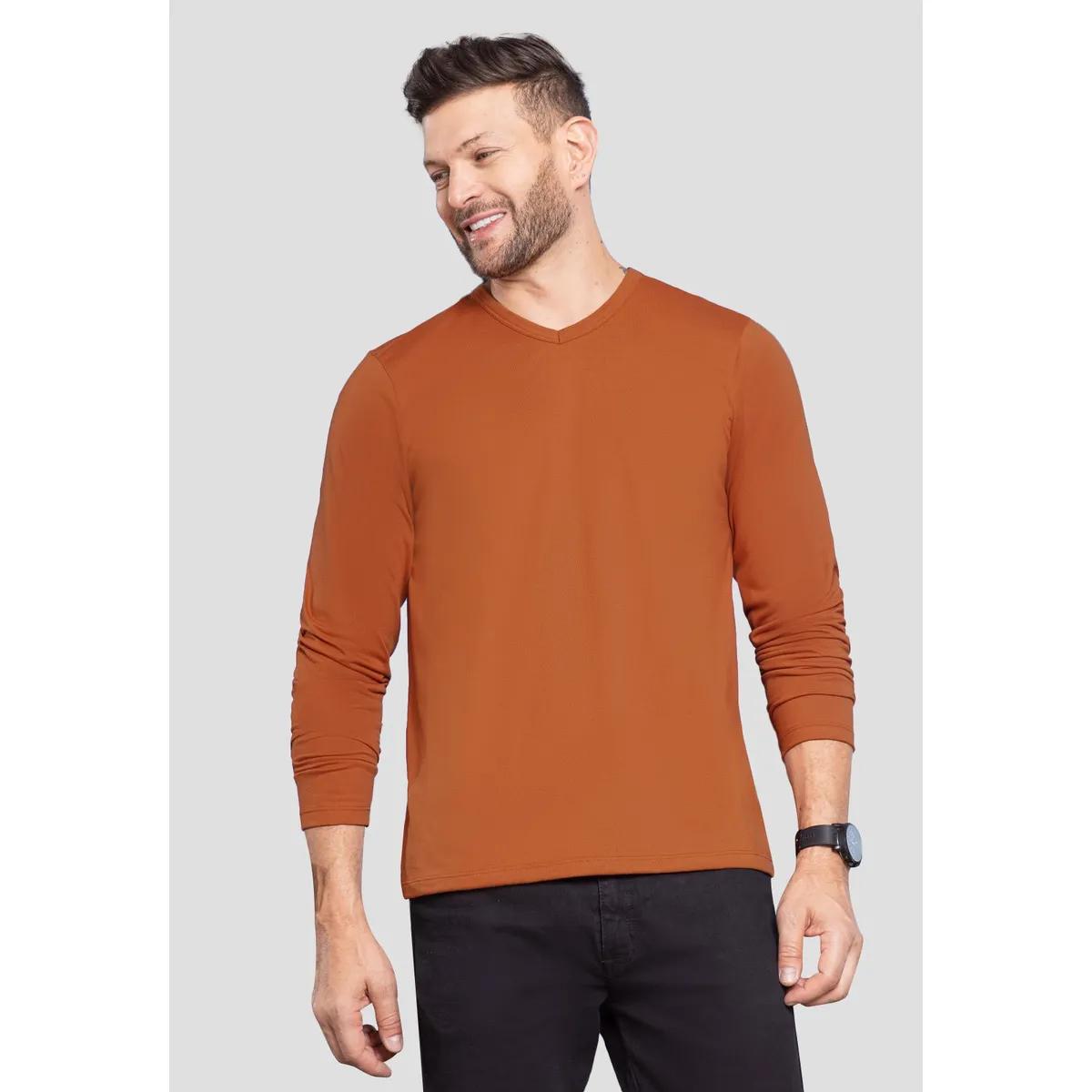 MARKETING PERSONAL - Camibuzo Hombre Ladrillo Mp 102564