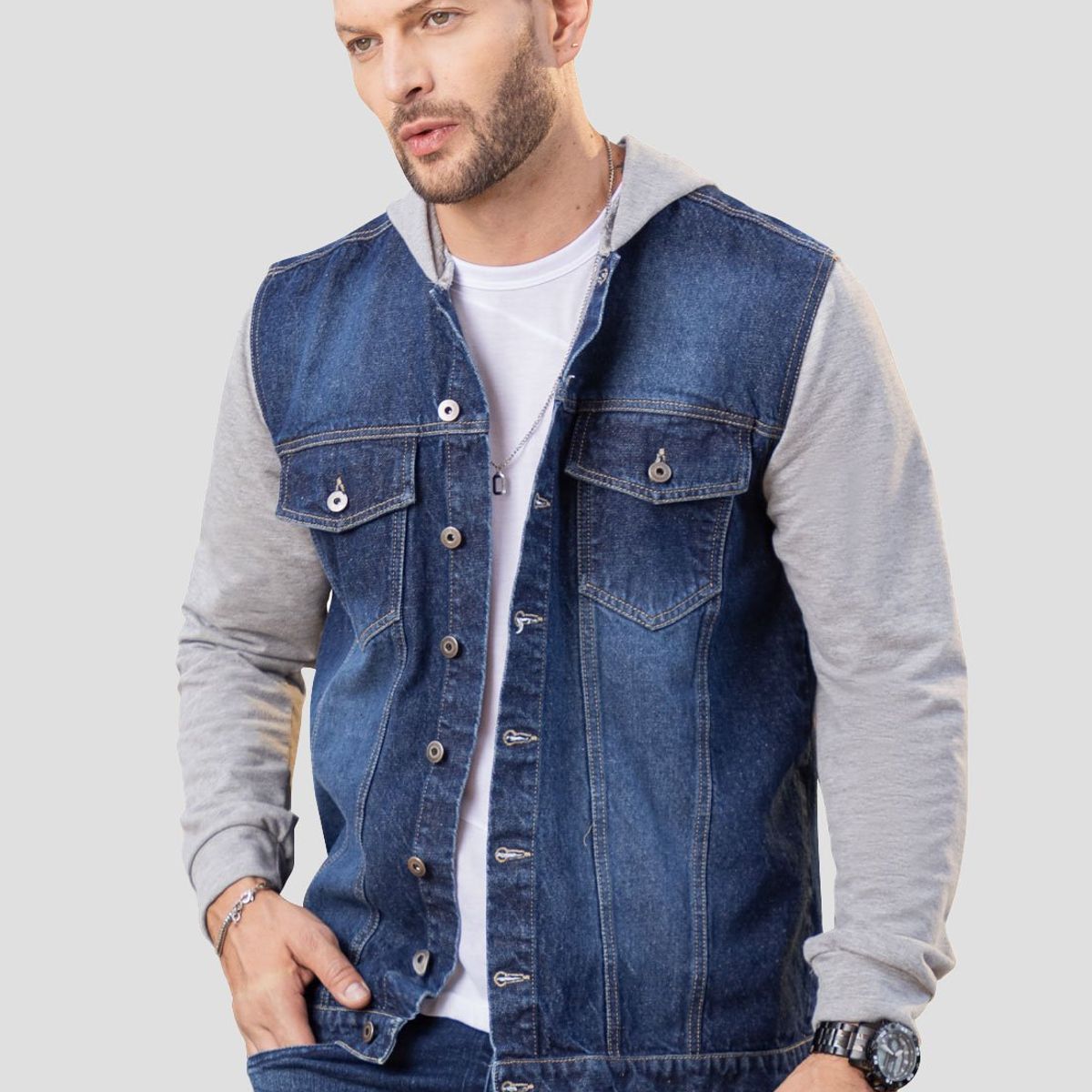 MARKETING PERSONAL - Chaqueta Hombre Multicolor Mp 100393