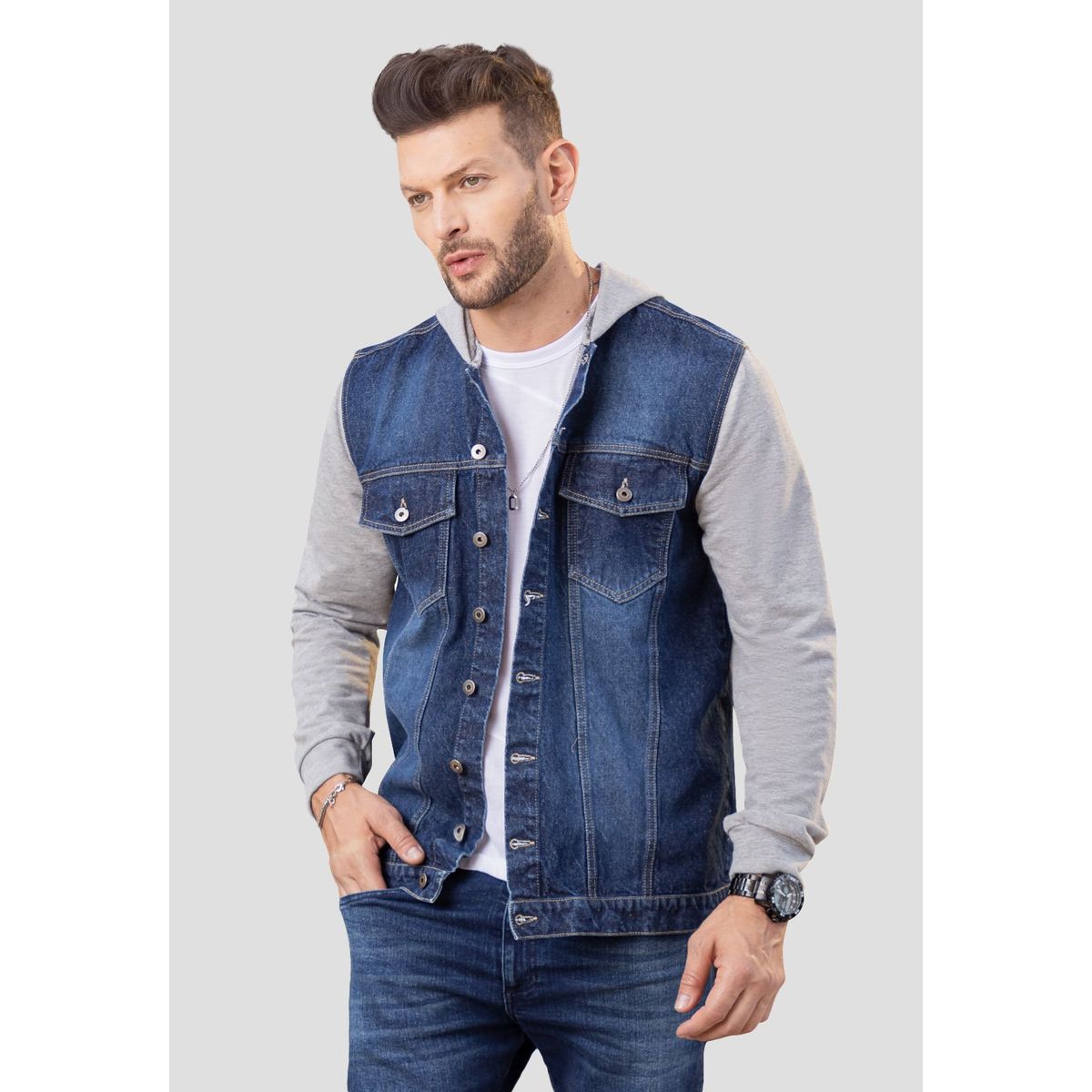 MARKETING PERSONAL - Chaqueta Hombre Multicolor Mp 100393