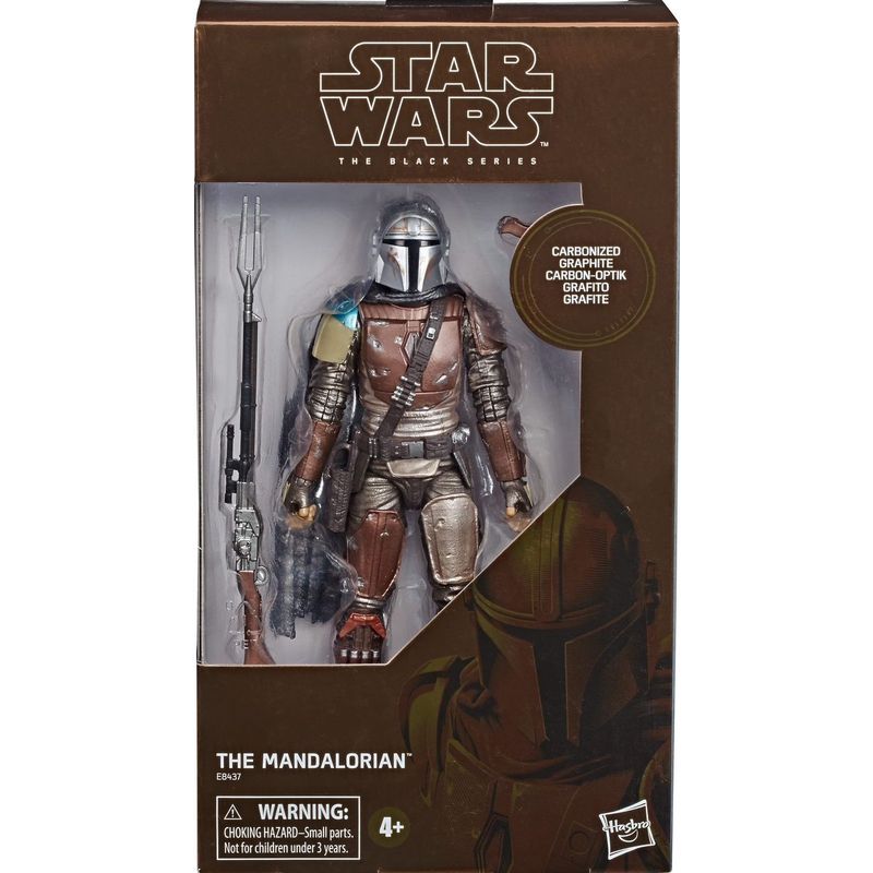 STAR WARS - Din Djarin Carbonized Figura The Mandalorian Black Series Star Wars