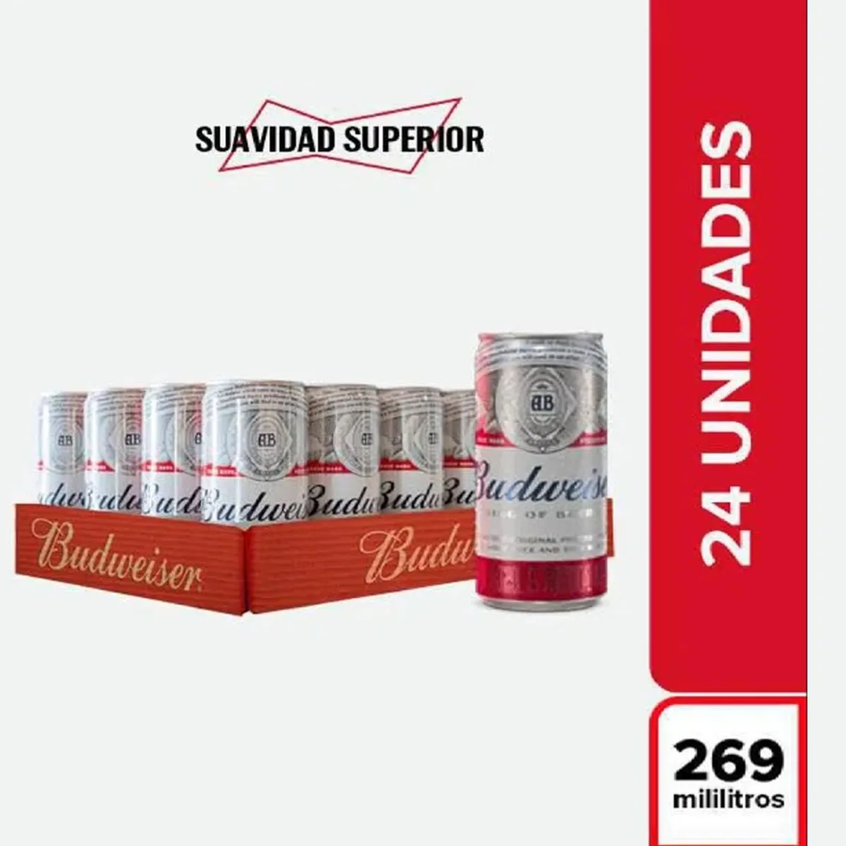 BUDWEISER - Budweiser 24x269ml