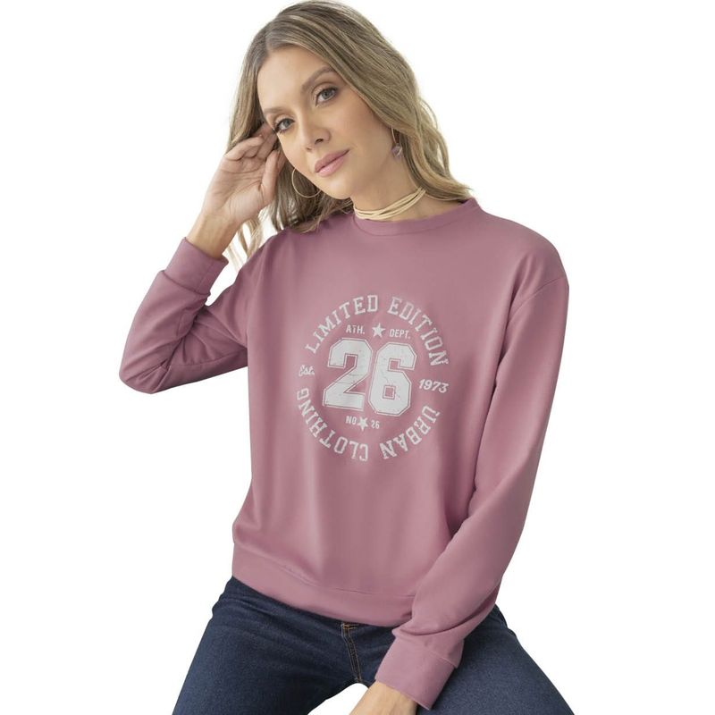 RUTTA - Buzo Mujer Palo De Rosa Rutta 95970