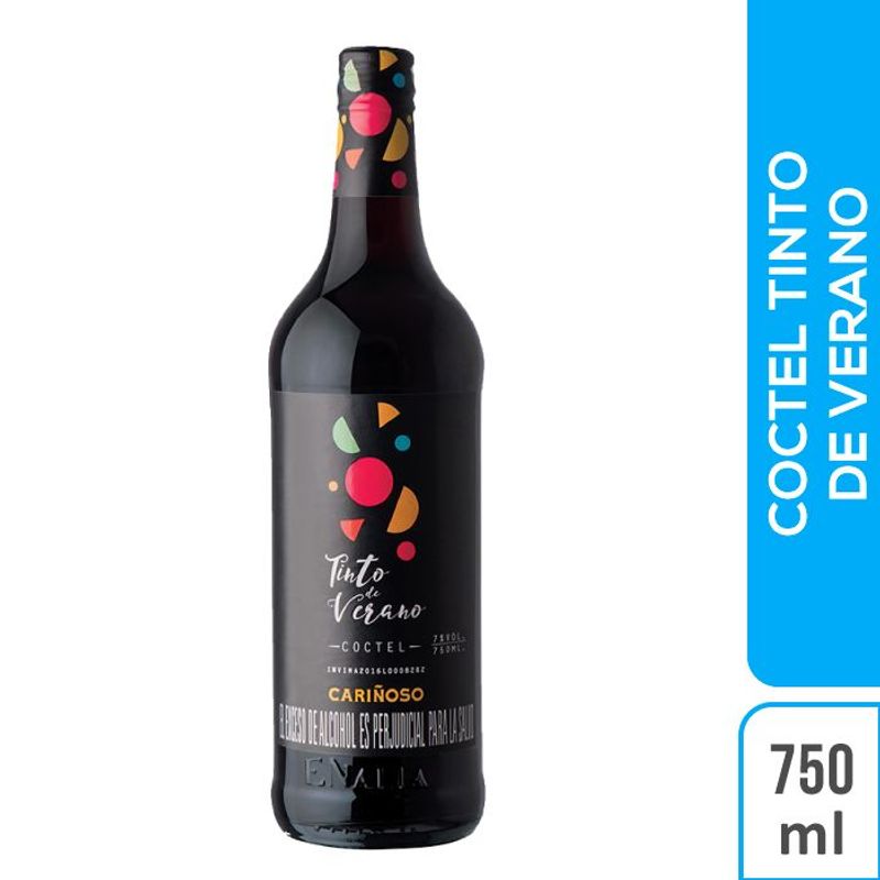 GENERICO - Vino Tinto de verano cariñoso x750ml