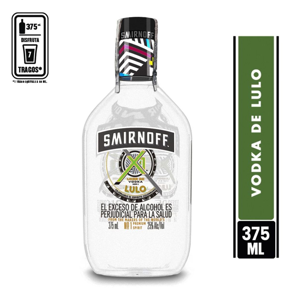 SMIRNOFF - Smirnoff  lulo x375ml