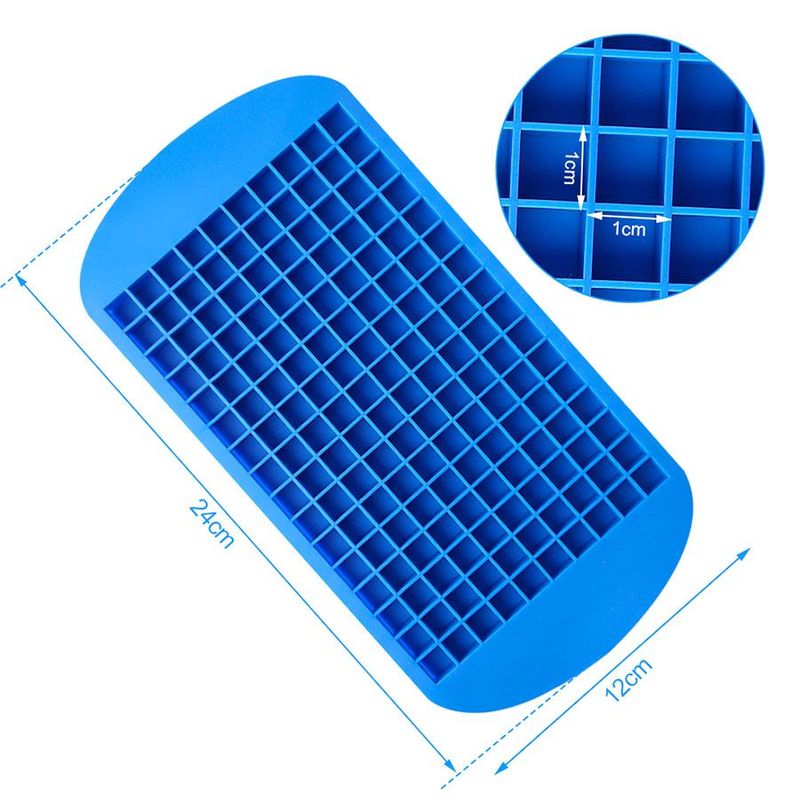 GENERICO - Molde De Silicona Mini Cubos 160 Cavidades Whiskey Hielo