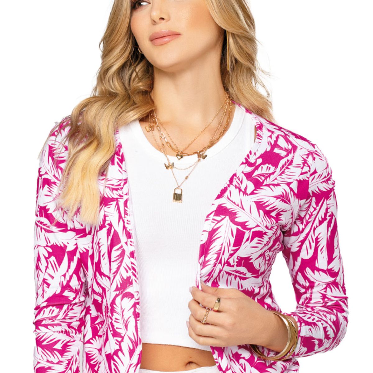 MARKETING PERSONAL - Saquillo Mujer Fucsia Mp 9131