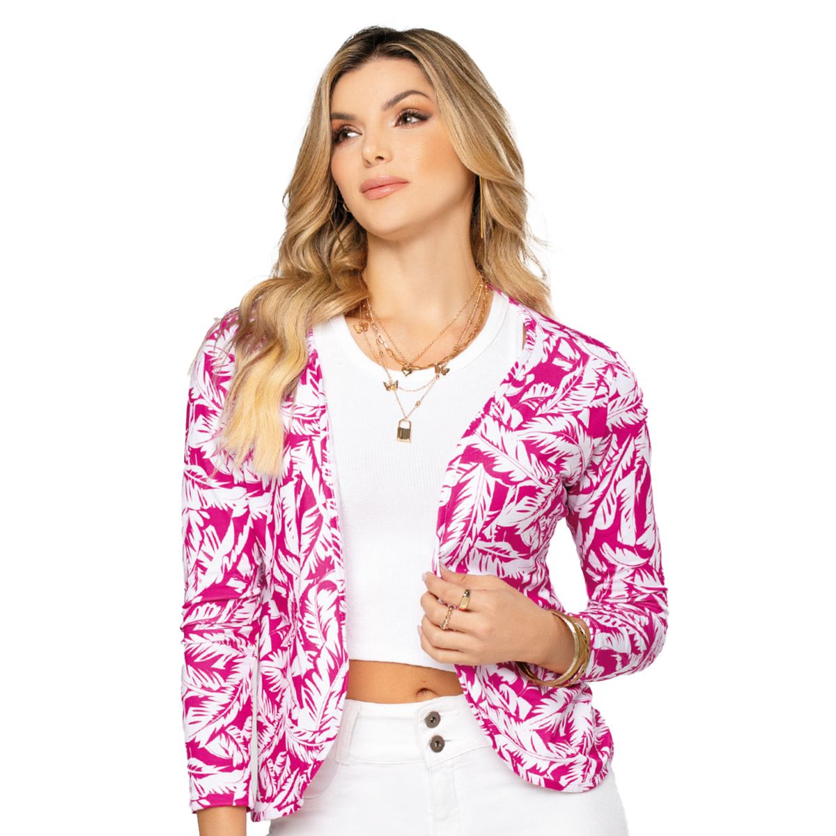 MARKETING PERSONAL - Saquillo Mujer Fucsia Mp 9131