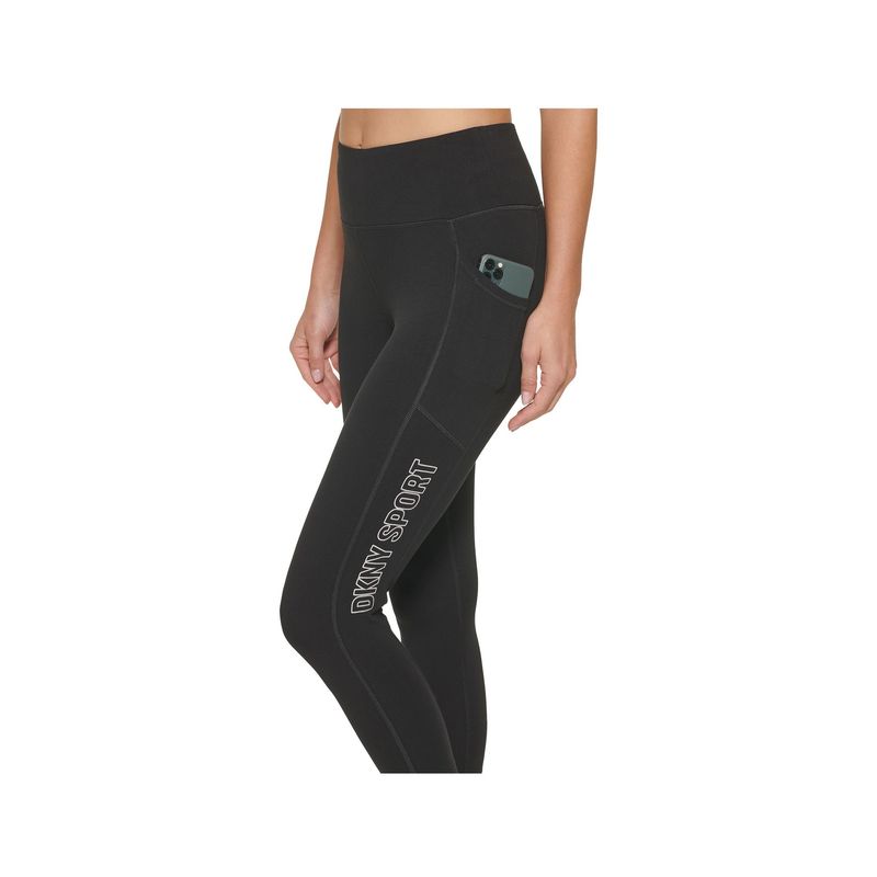 DKNY - Legging Dkny Para Mujer Blk Negro