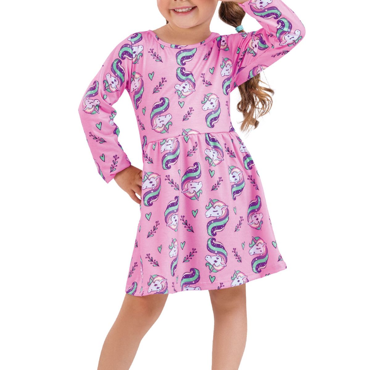 MARKETING PERSONAL - Vestido Paq X2 Infantil Femenino Multicolor Mp 7059