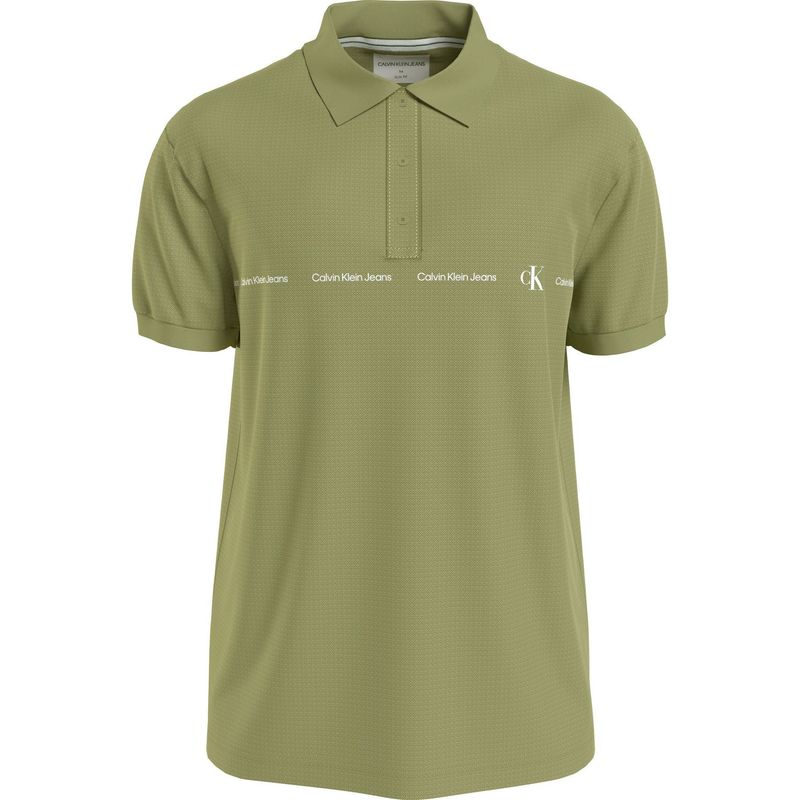 CALVIN KLEIN - Polo Con Repetición De Logotipo Calvin Klein