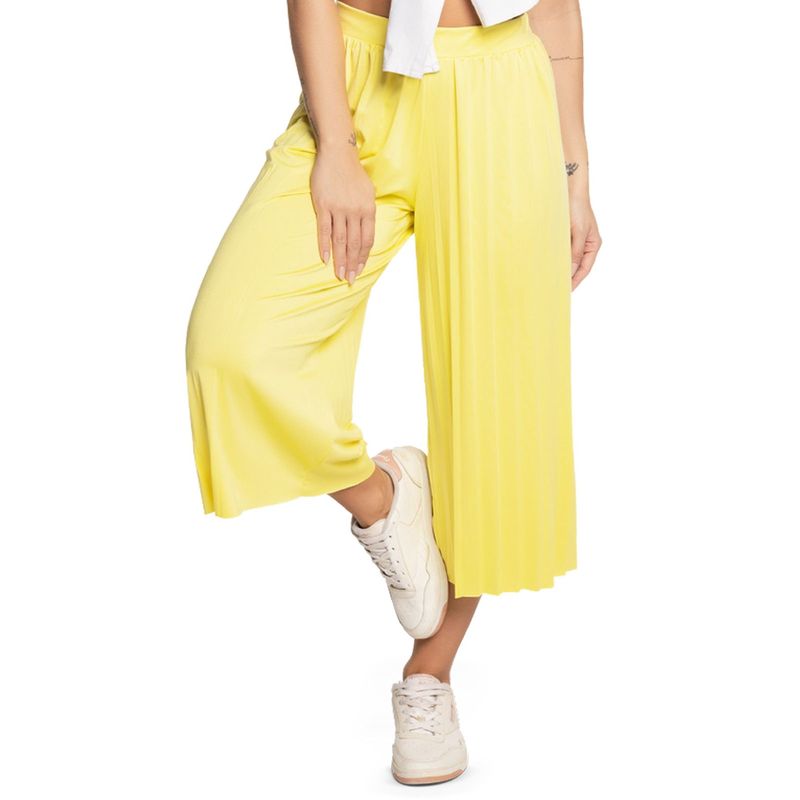 ATYPICAL - Pantalón Mujer Amarillo Atypical 7190