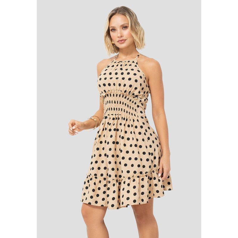 MARKETING PERSONAL - Vestido Corto Mujer Estampado Mp 101029