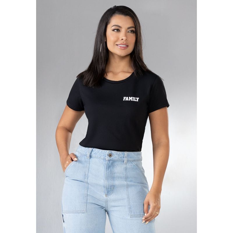 MARKETING PERSONAL - Camiseta Mujer Negro Mp 100780