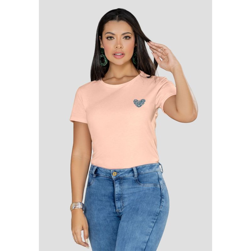MARKETING PERSONAL - Camiseta Mujer Palo De Rosa Mp 100749