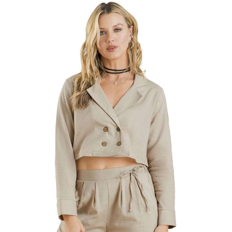 RUTTA - Camisa Mujer Caqui Rutta 103043