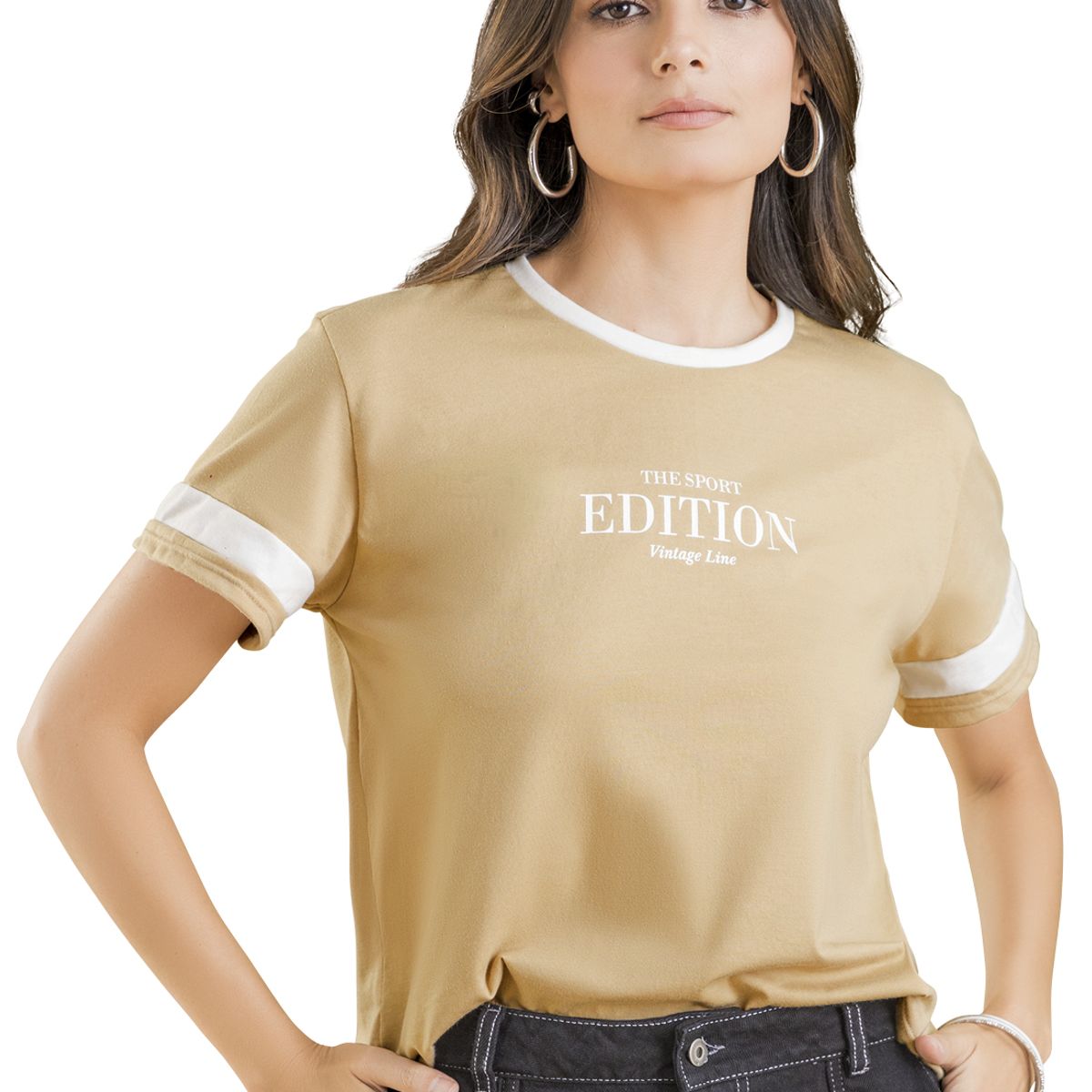RUTTA - Camiseta Mujer Caramelo Rutta 102886