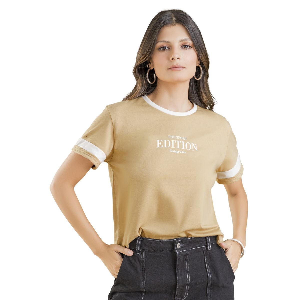 RUTTA - Camiseta Mujer Caramelo Rutta 102886