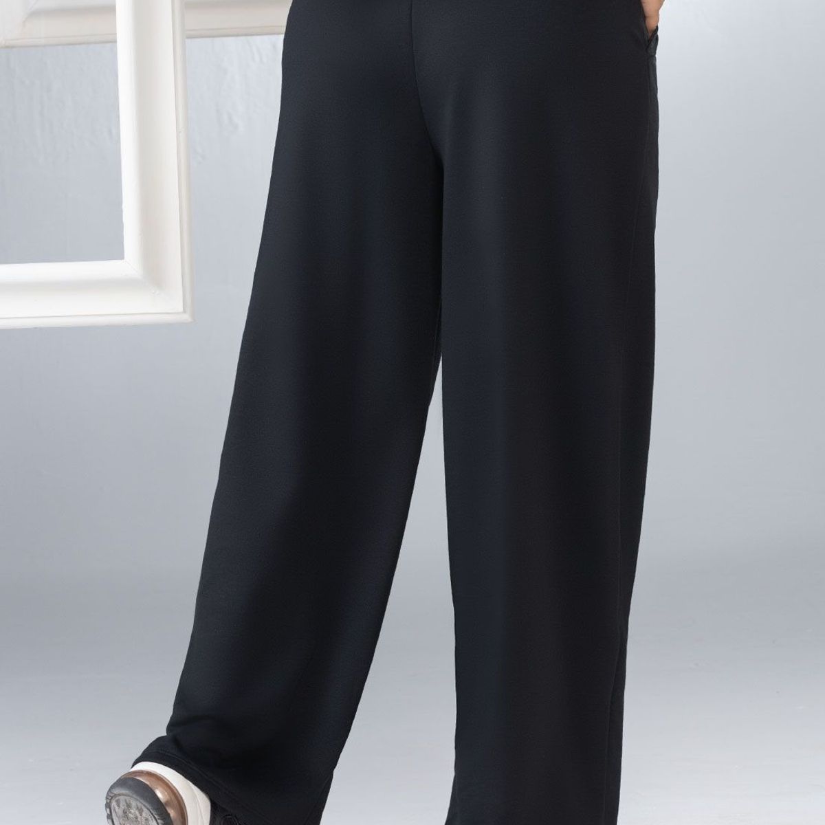 MARKETING PERSONAL - Pantalón Sudadera Mujer Negro Mp 101032