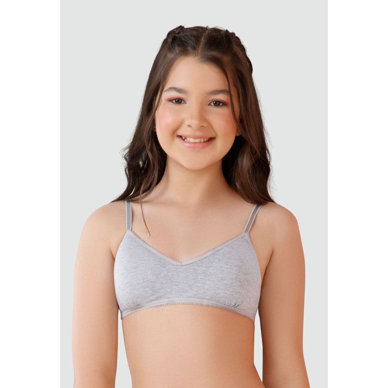 FORMAS INTIMAS - Top Infantil Gris Jaspe FI 33839