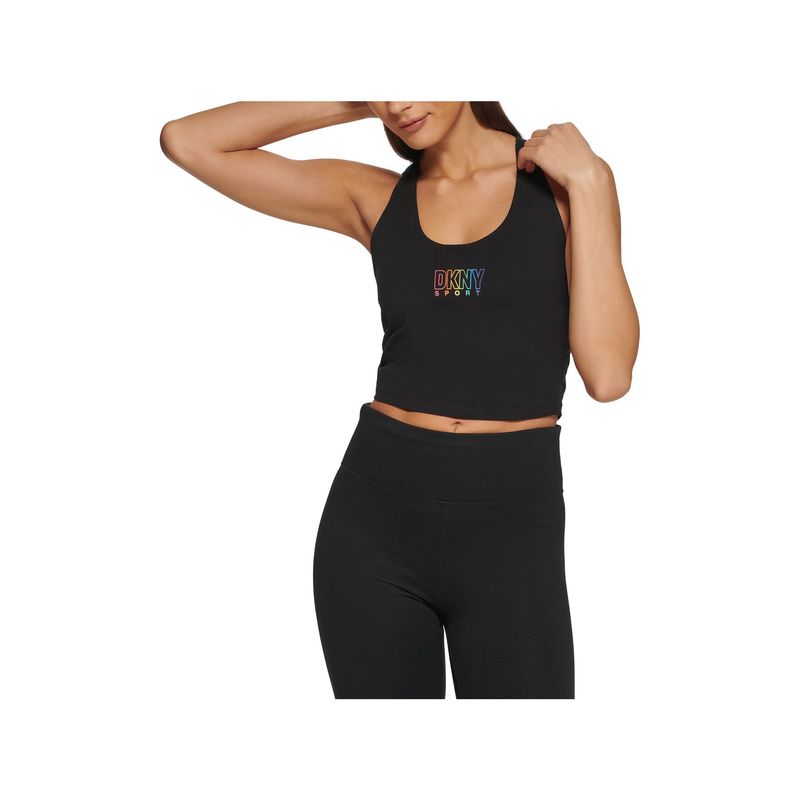 DKNY - Top Bra Dkny para Dama Negro