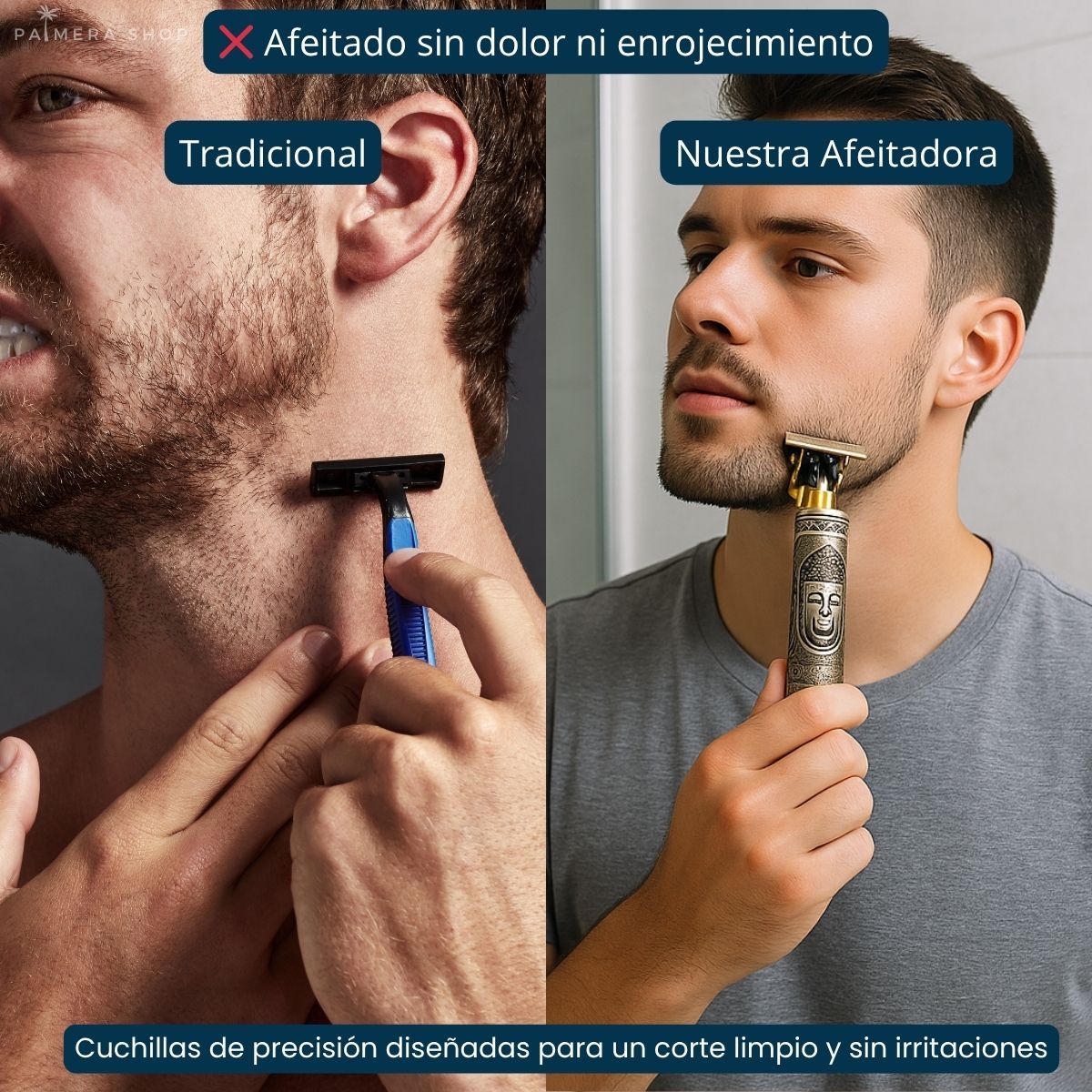 GENERICO - Maquina De Afeitar para Hombre Inalambrica Afeitadoras Electricas