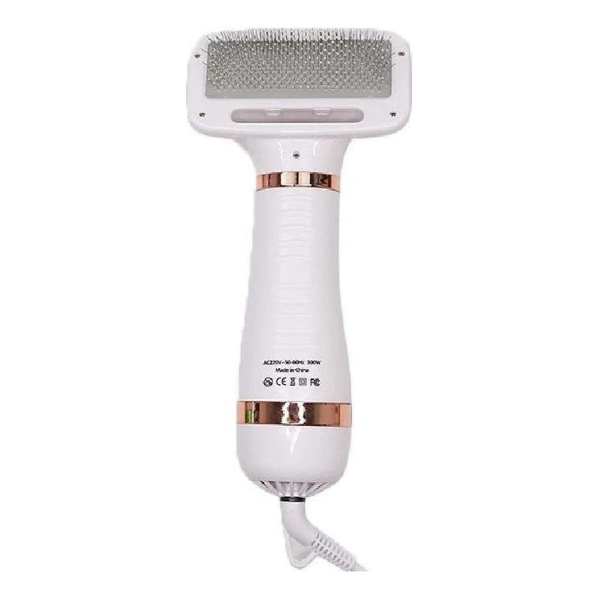 GENERICO - Cepillo Secador Pelo Portátil 2 En 1 Gatos Perros