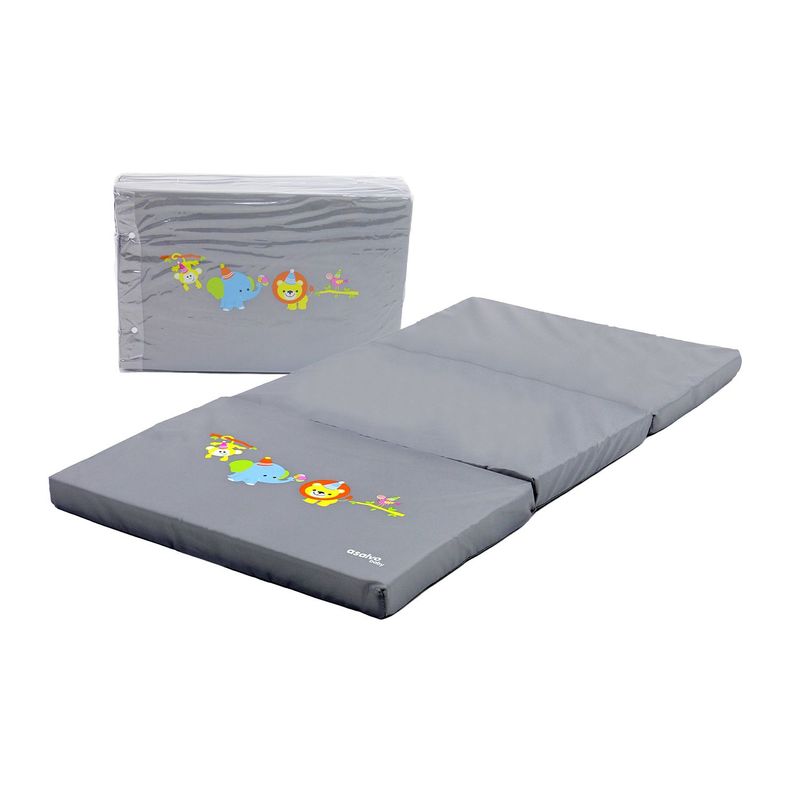 ASALVO - COLCHONETA PLEGABLE PARA BEBES FUN PARK