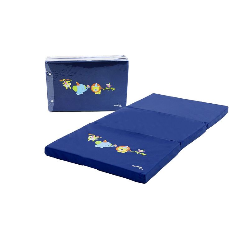 ASALVO - COLCHONETA PLEGABLE PARA BEBES FUN PARK