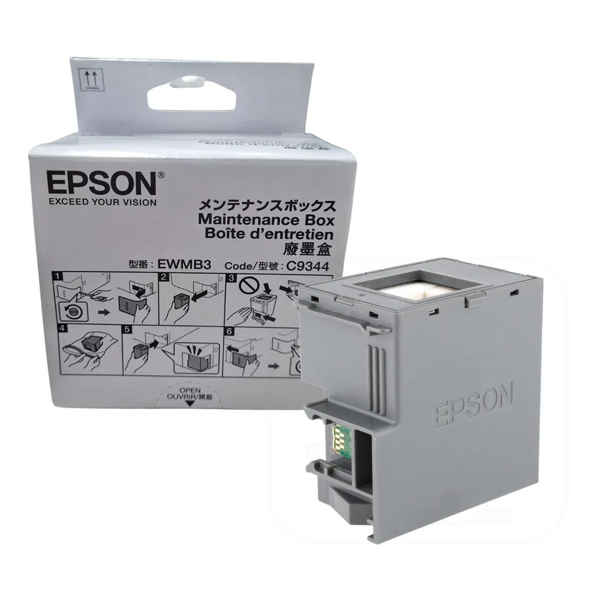 EPSON - Caja De Mantenimiento C9344 Para Epson L5590 EcoTank L3560