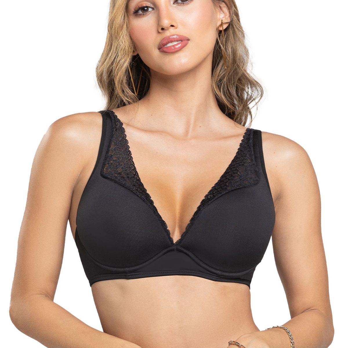 FORMAS INTIMAS - Brasier Mujer Negro FI 100951