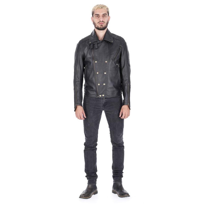 LA CHAQUETERIA - Chaqueta en Cuero Envejecido Dragon