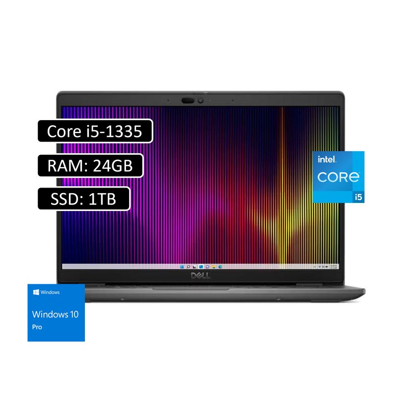 DELL - Portatil Dell Latitude Intel Core 13th I5-1335u 24gb 1TB SSD Win11 Pro 15.6