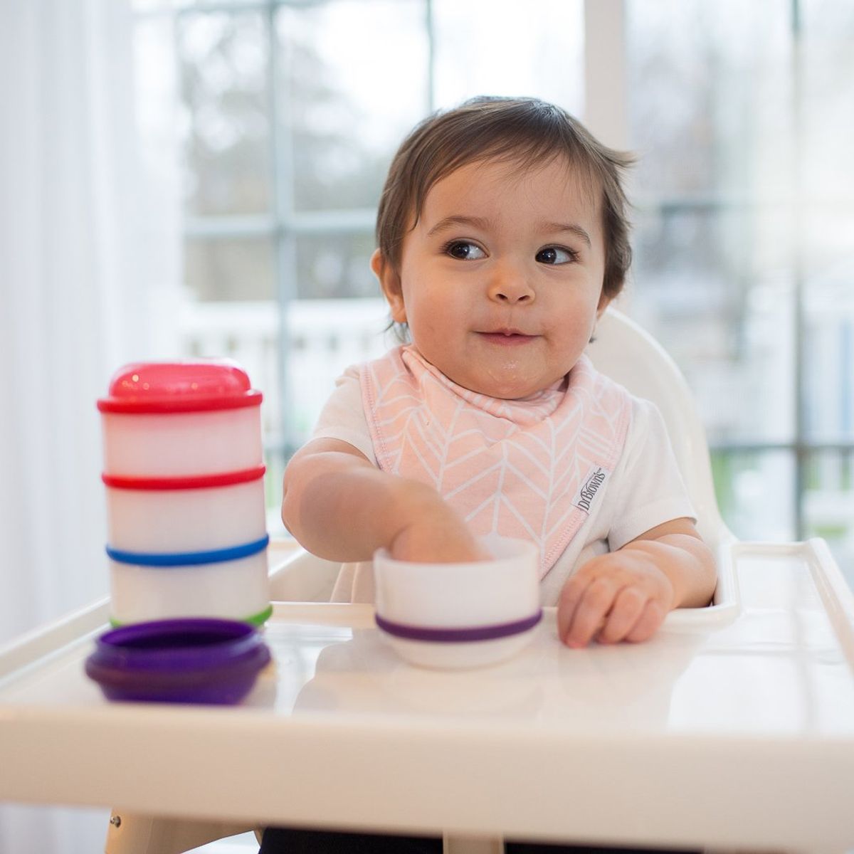 DR BROWNS - Recipientes apilables para Bebé Dr Brown x 4 Und Multicolor
