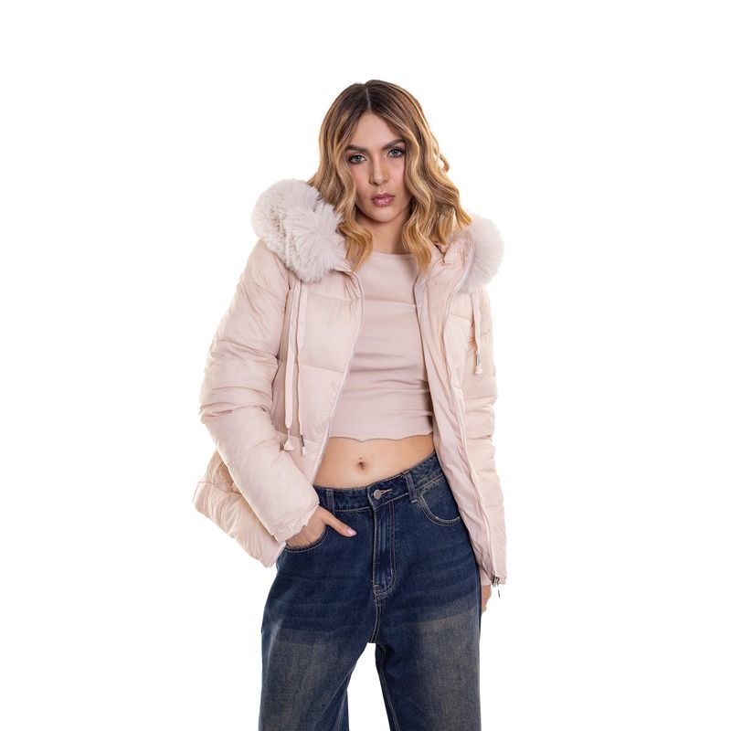 DREAMER - CHAQUETA PADDED CON OVEJERO PARA MUJER_.