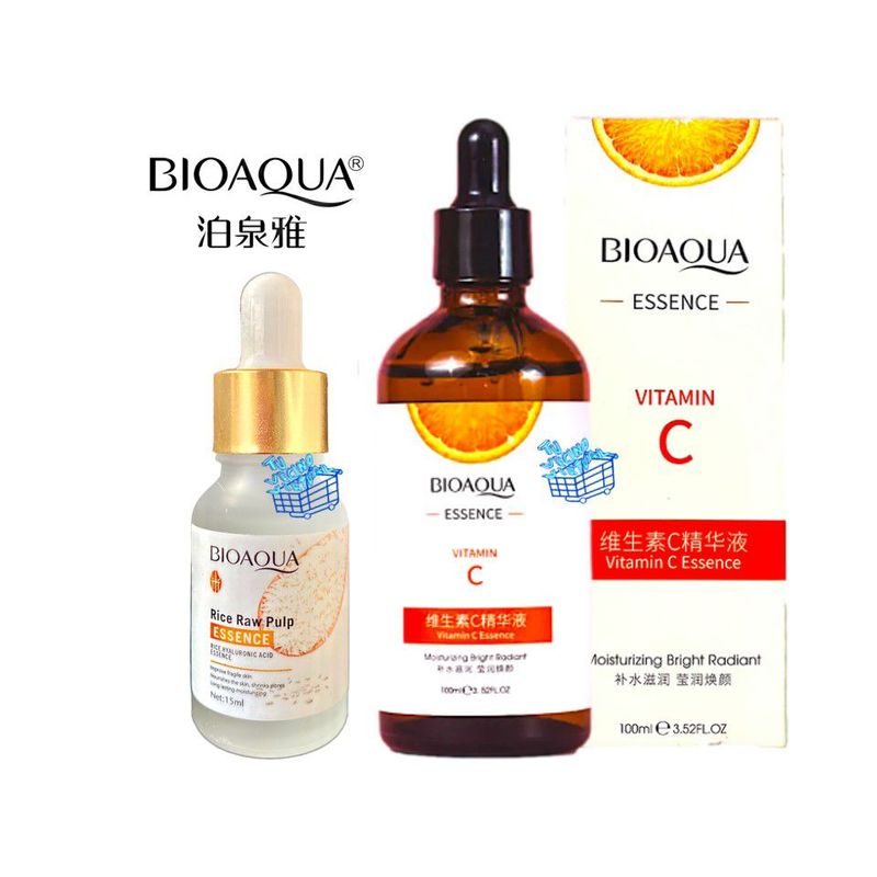 BIOAQUA - Suero de arroz y Vitamina C Bioaqua