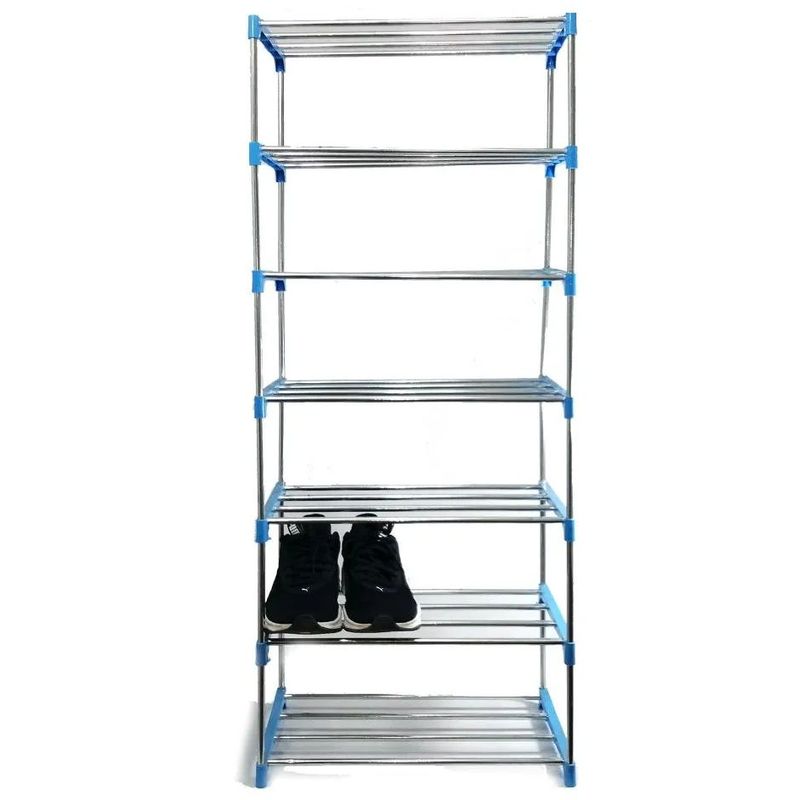GENERICO - Organizador De Zapatos Practico Zapatero Portatil  7 Niveles AZUL
