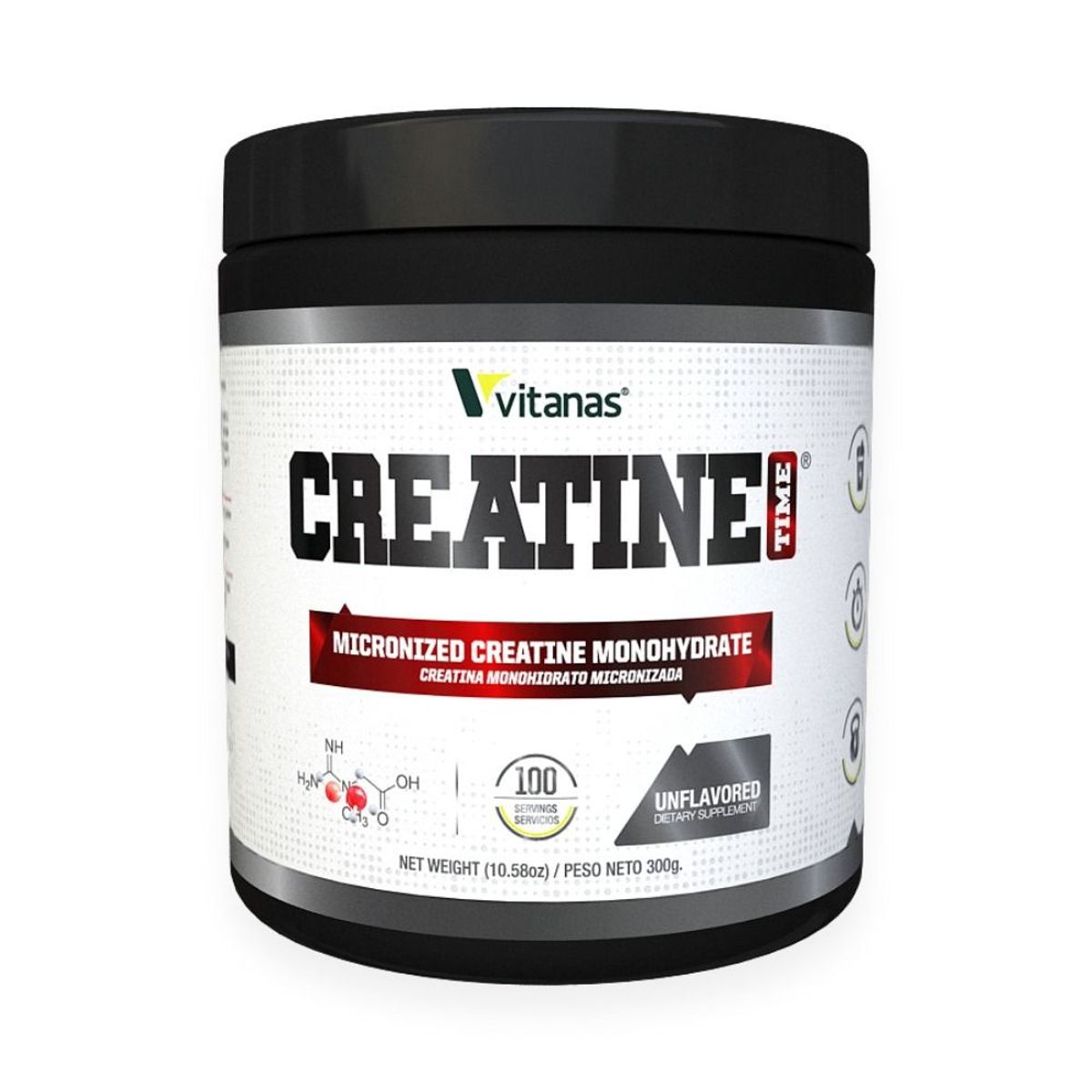 VITANAS - Creatina monohidratada 3000mg 100 servicios vitanas