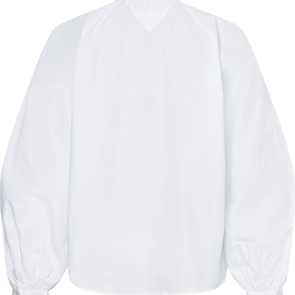 TOMMY HILFIGER - Camisa Con Mangas Raglán Y Corte Amplio Mujer Blanco Tommy Hilfiger