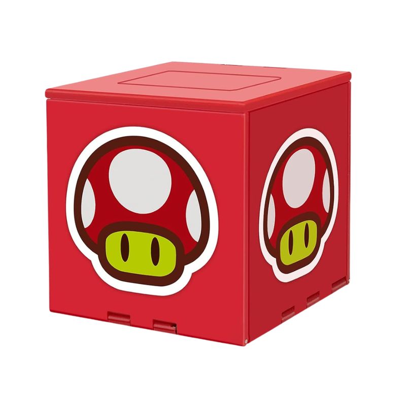 GENERICO - Estuche Porta Juegos Cubo 16 Espacios Nintendo Switch
