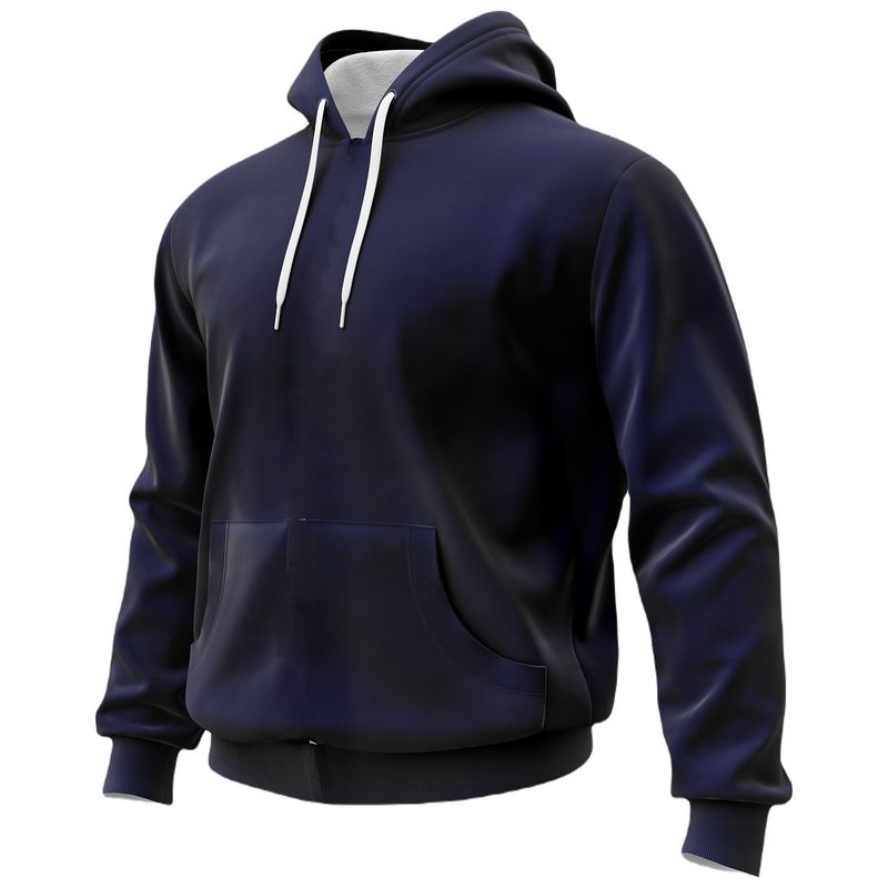 SEVEN ONE - Hoodie Buzo Algodon Perchado 280Gr Seven One - Hombre