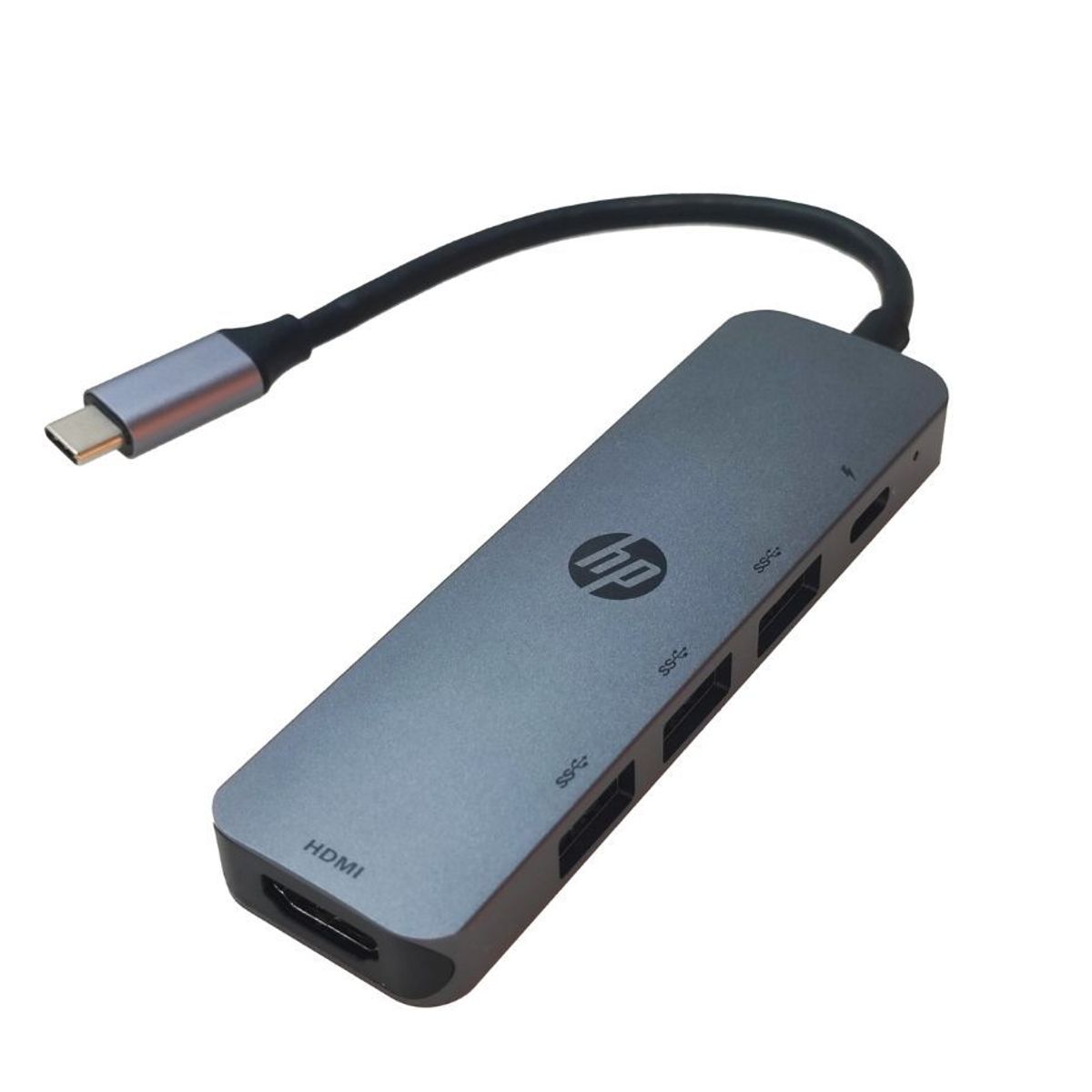 HP - Hub Multiplicador HP USB-C 5 En 1 HDMI Carga Rapida TC232