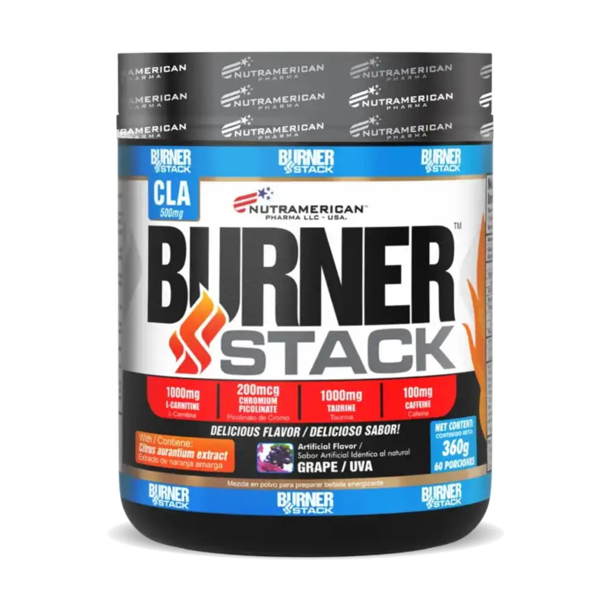 MEGAPLEX - Burner stack con cla y l-carnitina 360gr