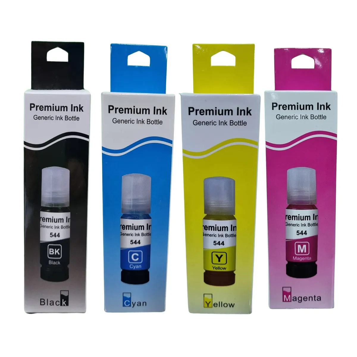 GENERICO - 4 Tintas 544 Genérica - Para Epson L3110 L3150 L3160 L5190