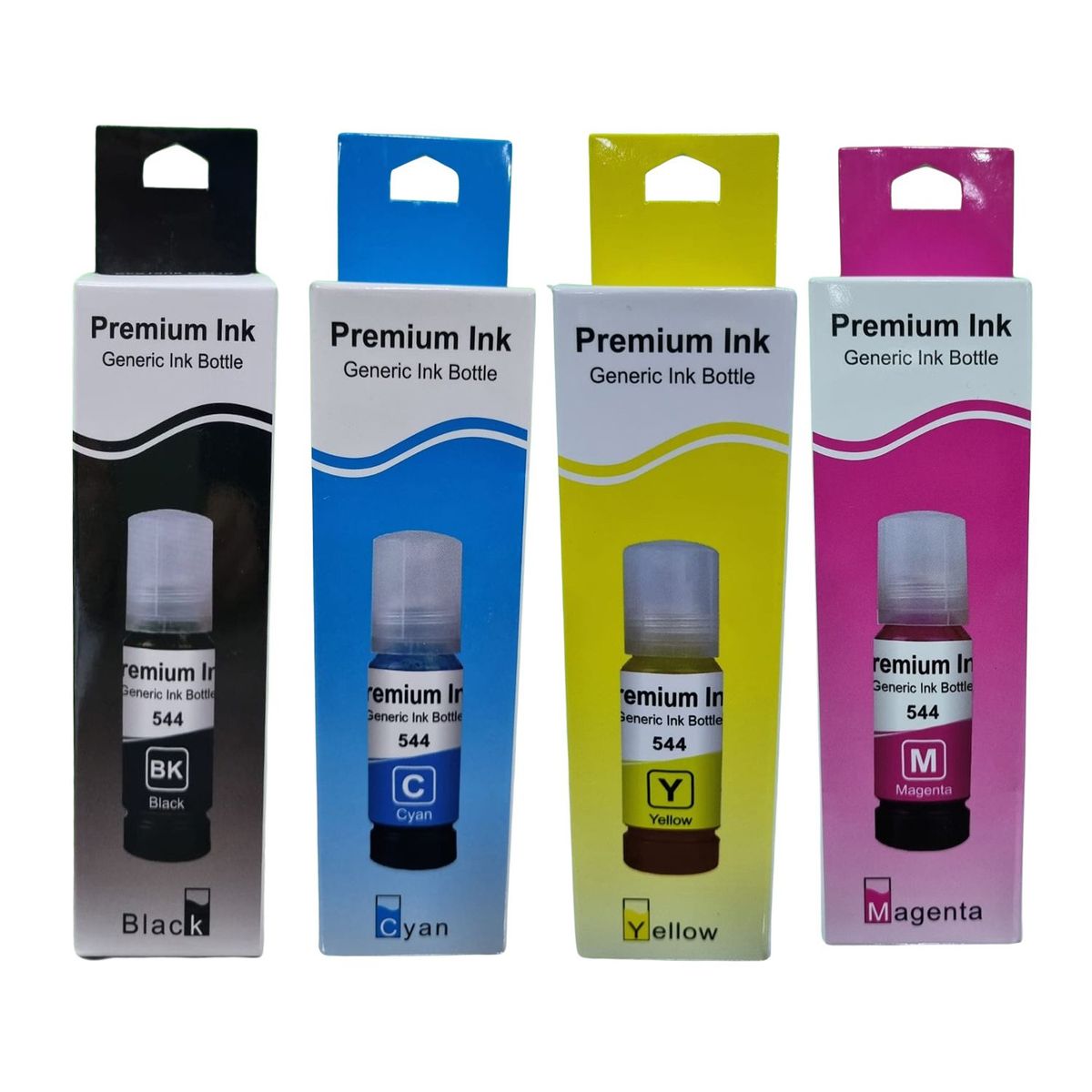 GENERICO - 4 Tintas 544 Genérica - Para Epson L3110 L3150 L3160 L5190