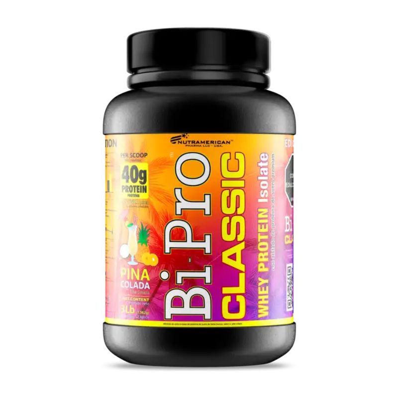 MEGAPLEX - Bipro Classic 3lbs Proteina limpia - Sabor Piña Colada