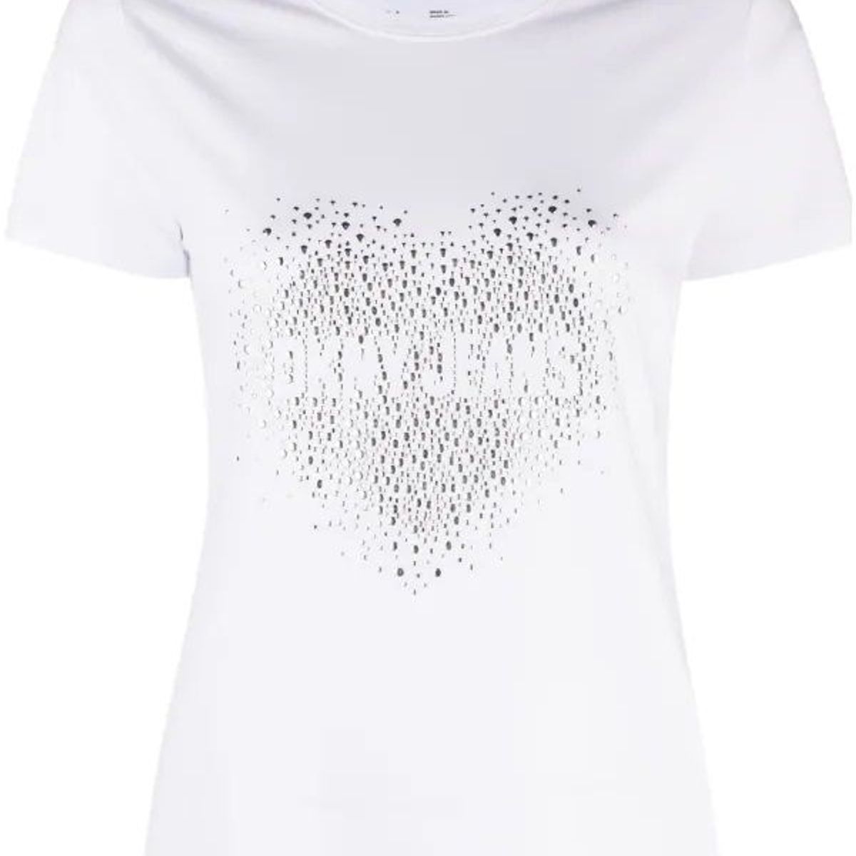 DKNY - Camisa Brillos Dkny Original Blanco Para Mujer