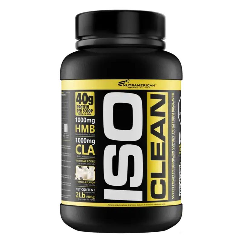 MEGAPLEX - Iso Clean Proteina Limpia con Cla y HMB 2 libras